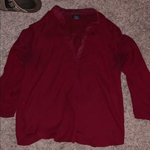 Juniors Quarter Sleeve Blouse